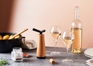 "Vigne" corkscrew, 18 cm, beechwood - Peugeot