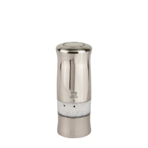 Macinasale elettrico "Zeli", 14 cm, "Cromo Spazzolato" - Peugeot