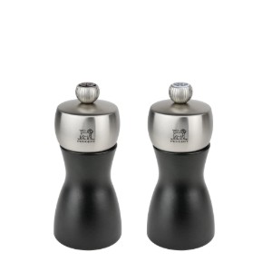 Set di 2 macinasale e pepe "Fidji", 12 cm, Nero - Peugeot