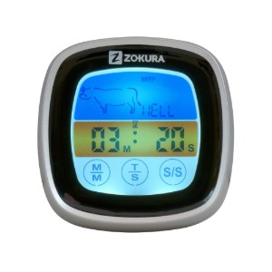 Digitale vleesthermometer, met touchscreen - Zokura