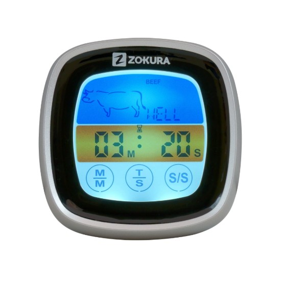 Termometro per carne digitale, con touch screen - Zokura