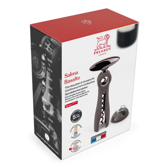 Cavatappi "Salma", 19 cm, Basalto - Peugeot