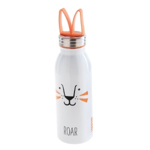"Zoo" waterfles 430 ml, roestvrij staal, tijgerpatroon - Aladdin