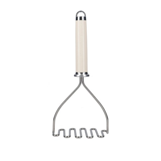 Pressa per purea manuale, 26 cm, acciaio inox, Almond Cream - KitchenAid