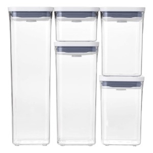 Set di contenitori per alimenti POP da 5 pezzi, plastica - OXO