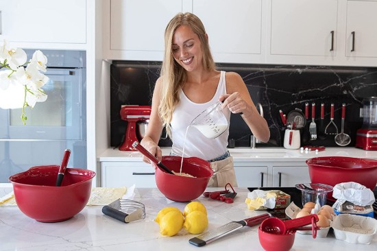 Σετ 4 μεζούρες χρώματος "Empire Red" - μάρκας KitchenAid
