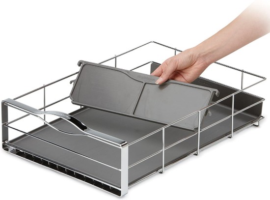 Slide-out organizer for cabinet, 35 cm - "simplehuman"