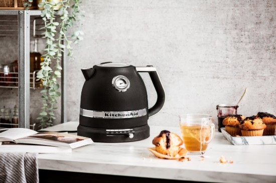 Fierbator electric Artisan 1,5L, Cast Iron Black - KitchenAid