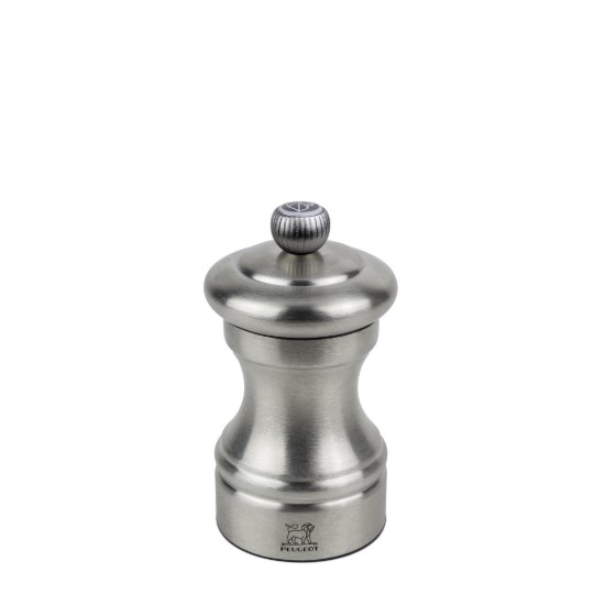 Moedor de sal, 10 cm, "Bistro Chef", Stainless Steel - Peugeot