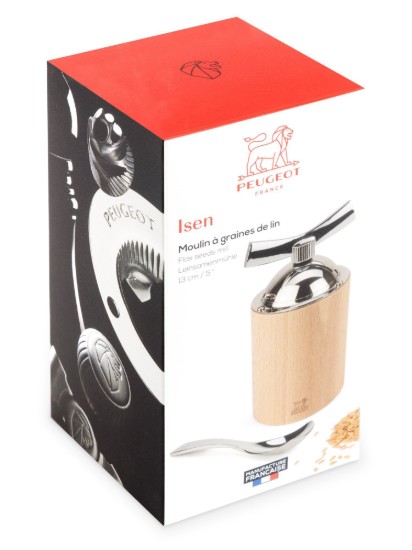 Μύλος "Isen" για λιναρόσπορους, 13 cm, <<Φυσικό>> - Peugeot