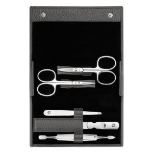 Set 5 pezzi, portafoglio in pelle, Antracit - Zwilling Classic Inox