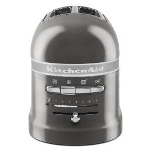 2-slot Artisan toaster, 1250W, Medallion Silver - KitchenAid