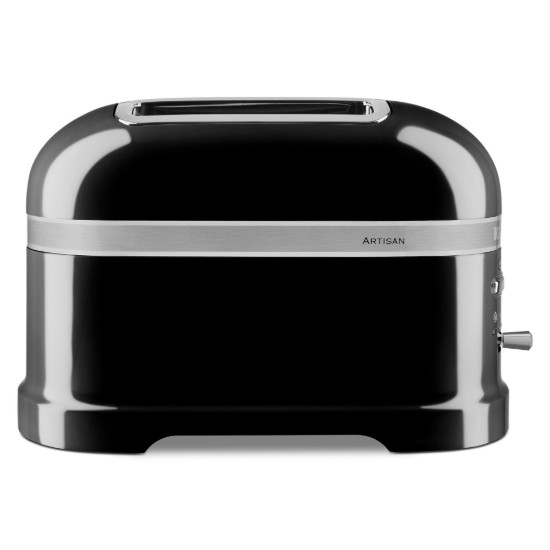 2-slot Artisan toaster, 1250W, Onyx Black - KitchenAid
