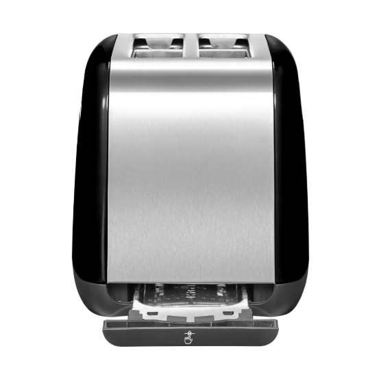 2-slot toaster, 1100W, "Onyx Black" color - KitchenAid brand