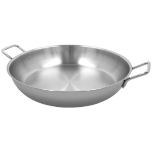 Paella frying pan, 3-ply, stainless steel, 46 cm, "Specialties" - Demeyere