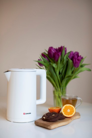 Waterkoker, 1,7 L, 2200 W, 5 vooraf ingestelde temperaturen - Zokura