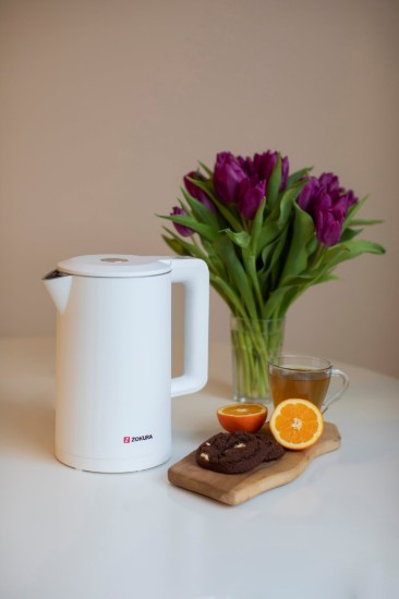 Waterkoker, 1,7 L, 2200 W, 5 vooraf ingestelde temperaturen - Zokura
