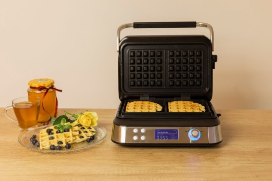 Smart waffle maker, 5 functions, 1600 W - Zokura