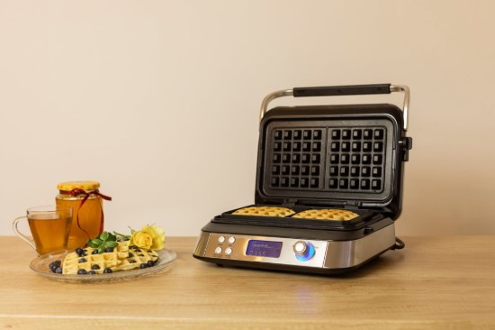 Smart waffle maker, 5 functions, 1600 W - Zokura