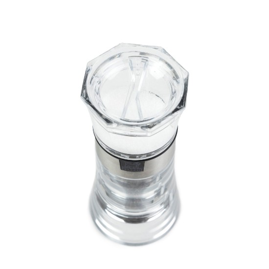 Moedor de pimenta manual "Oslo" 2 em 1 com saleiro, 13 cm - Peugeot