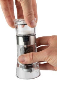 2-in-1 "Oslo" handmatige pepermolen met zoutvaatje, 13 cm - Peugeot