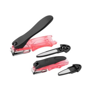Set tagliaunghie 2 pezzi, acciaio inossidabile satinato, supporto in plastica - Zwilling Classic Inox