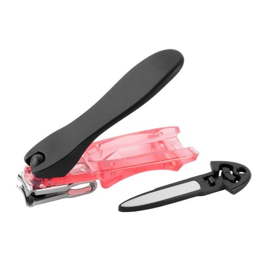 2-piece nail clipper set, satin stainless steel, plastic holder - Zwilling Classic Inox