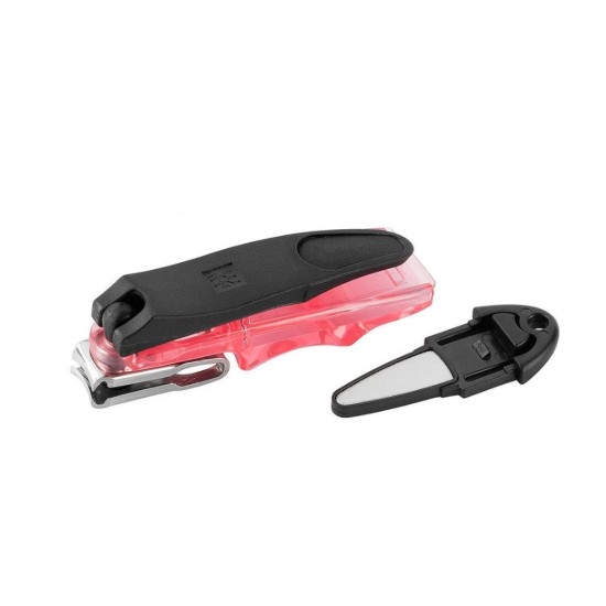 2-piece nail clipper set, satin stainless steel, plastic holder - Zwilling Classic Inox