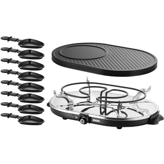 Electric Raclette hob, 1200 W - Unold