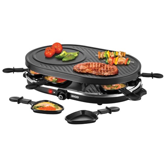Electric Raclette hob, 1200 W - Unold