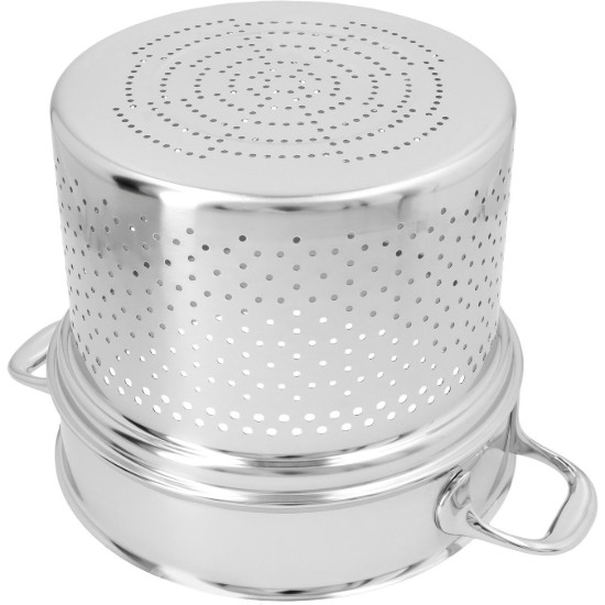 Marmite avec passoire pour pâtes, inox, 24 cm, "Atlantis" - Demeyere