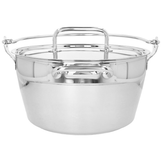 Maslin pan, 30 cm/10 l "Resto", stainless steel - Demeyere