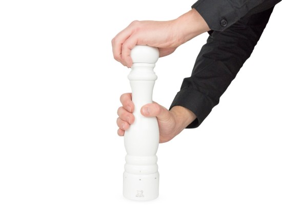 Salt grinder, 30 cm, "Paris u'Select", White Lacquered - Peugeot
