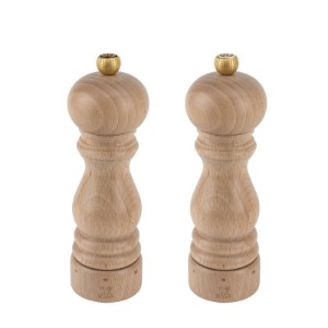 Set di 2 macinasale e pepe, "Paris", 18 cm, Natural - Peugeot