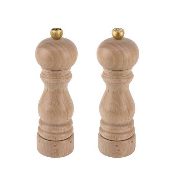 Set di 2 macinasale e pepe, "Paris", 18 cm, Natural - Peugeot