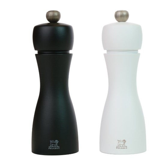 Σετ 2 μύλοι αλατιού και πιπεριού, "Tahiti Duo", 20 cm, Ασπρόμαυρο - Peugeot