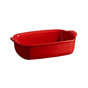 Rechthoekige ovenschaal, keramiek, 22 x 14,5 cm/0,7 l, Burgundy - Emile Henry