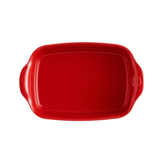 Pirofila rettangolare, ceramica, 22 x 14,5 cm/0,7 l, Burgundy - Emile Henry