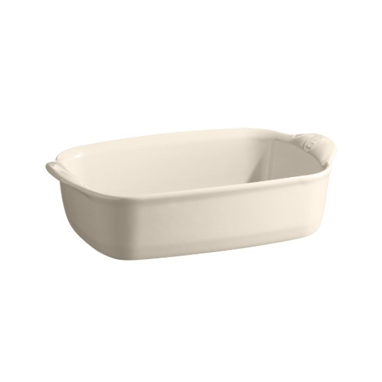 Rectangular baking dish, ceramic, 22 x 14.5 cm/0.7L, Clay - Emile Henry