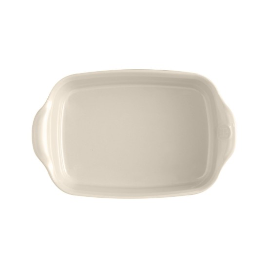 Rectangular baking dish, ceramic, 22 x 14.5 cm/0.7L, Clay - Emile Henry