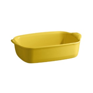 Rechthoekige ovenschaal, keramiek, 22 x 14.5 cm/0.7 l, Provence Yellow - Emile Henry