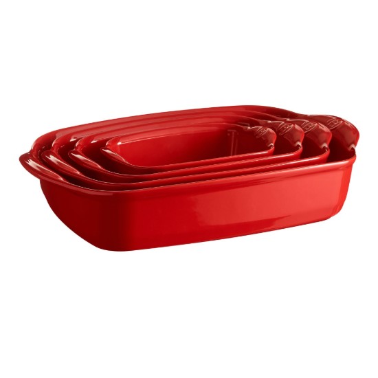 Keramische ovenschaal, 36,5x23,5cm/2,7L, Burgundy - Emile Henry