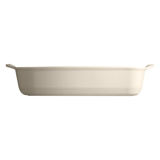 Ceramic oven dish, 36.5x23.5cm/2.7L, Clay - Emile Henry