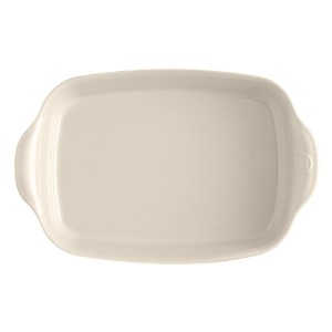 Ceramic oven dish, 36.5x23.5cm/2.7L, Clay - Emile Henry