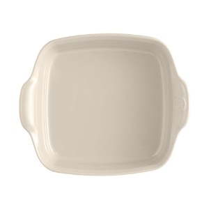 Vierkante ovenschaal, keramiek, 24 cm/1,8 l, Clay - Emile Henry