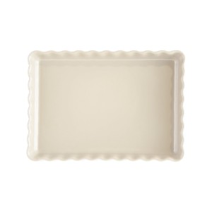 Teglia per crostata, ceramica, 33,5x24cm/1,9L, Argilla - Emile Henry