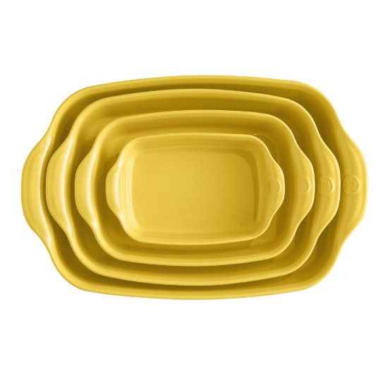 Keramisk ugnsform, 42,5x28cm/4L, Provence Yellow - Emile Henry