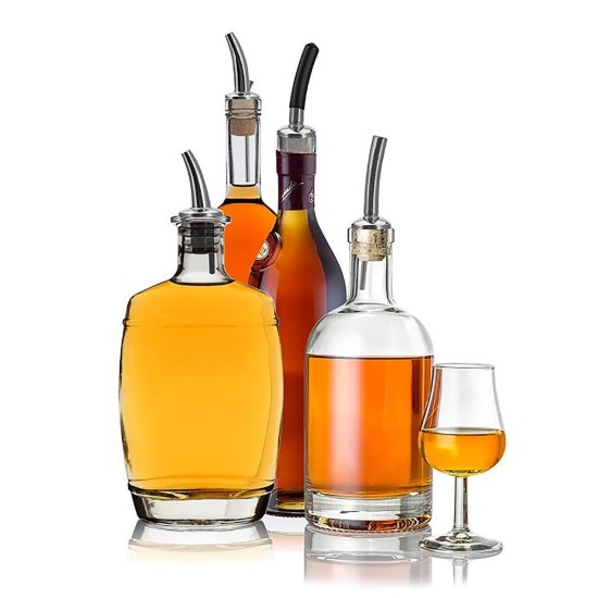 Set di 2 beccucci versatori per bottiglie a flusso libero, plastica - Westmark