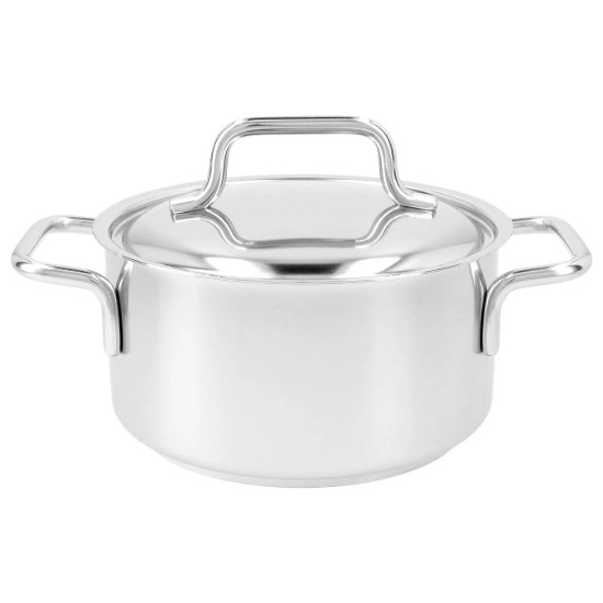 Saucepan with lid, 16 cm / 1.5 l "Apollo", stainless steel - Demeyere