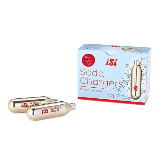 Set van 10 CO2-laders - iSi